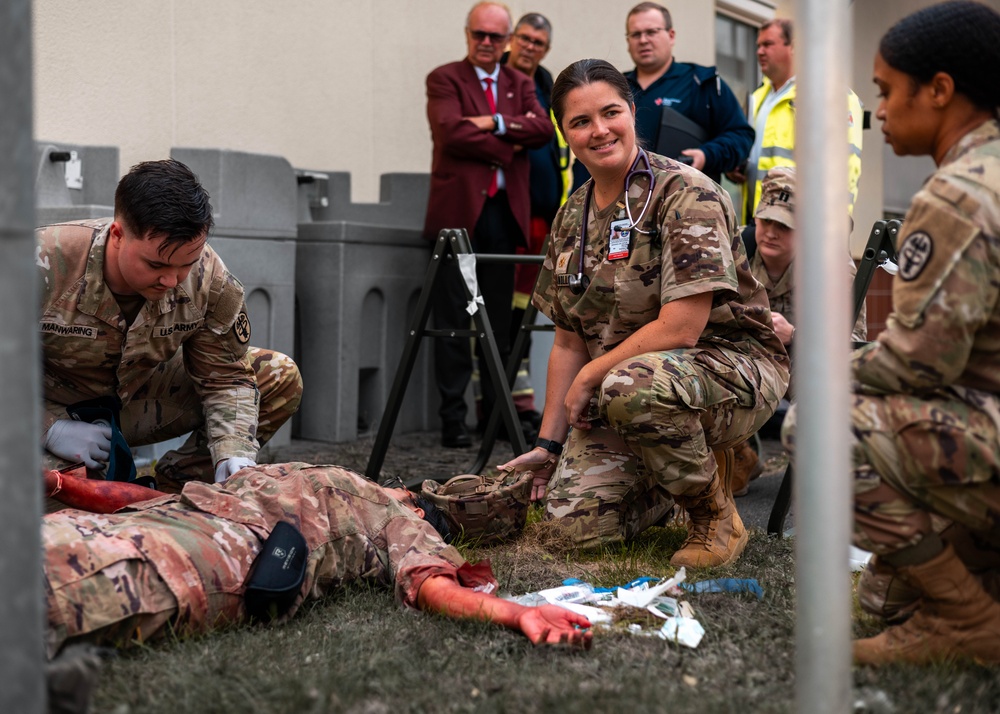 Installation Protection Exercise 24: Grafenwoehr Health Clinic Mass Casualty Situation