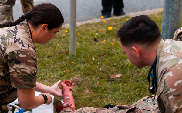 Installation Protection Exercise 24: Grafenwoehr Health Clinic Mass Casualty Situation