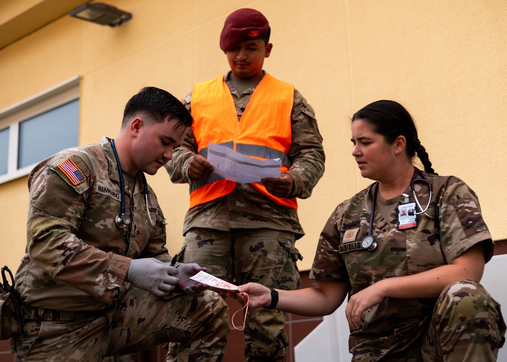 Installation Protection Exercise 24: Grafenwoehr Health Clinic Mass Casualty Situation