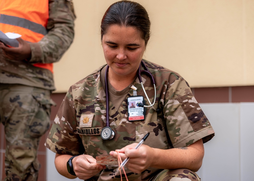 Installation Protection Exercise 24: Grafenwoehr Health Clinic Mass Casualty Situation