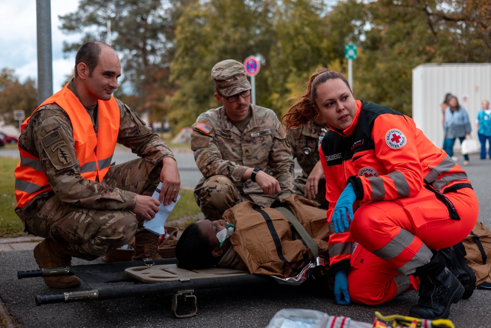 Installation Protection Exercise 24: Grafenwoehr Health Clinic Mass Casualty Situation