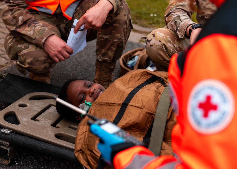 Installation Protection Exercise 24: Grafenwoehr Health Clinic Mass Casualty Situation