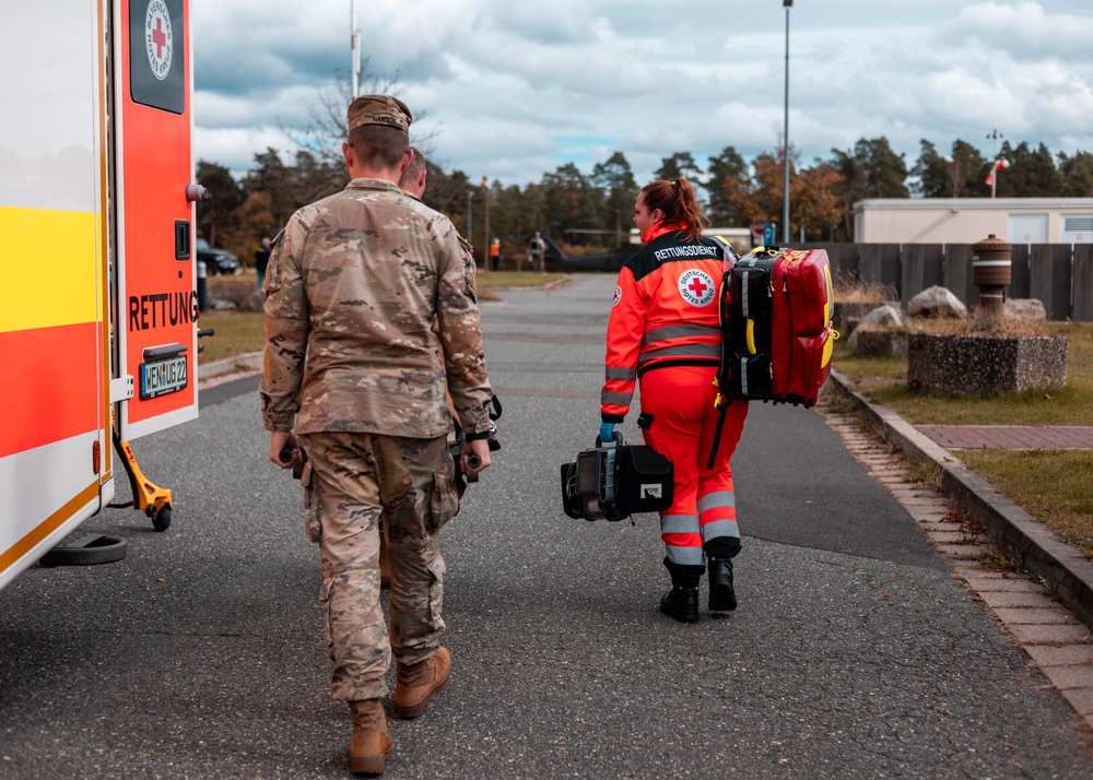 Installation Protection Exercise 24: Grafenwoehr Health Clinic Mass Casualty Situation