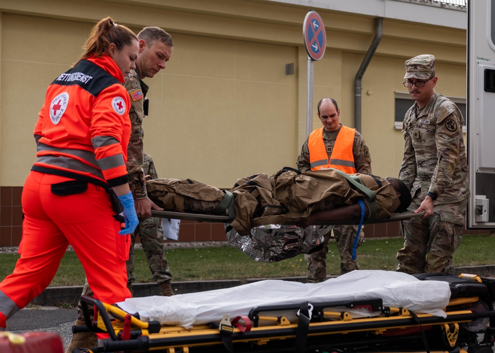 Installation Protection Exercise 24: Grafenwoehr Health Clinic Mass Casualty Situation