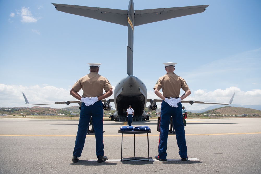 24-1PG Repatriation Ceremony