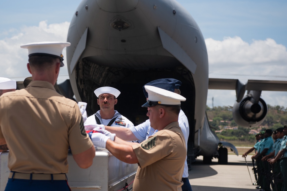 24-1PG Repatriation Ceremony