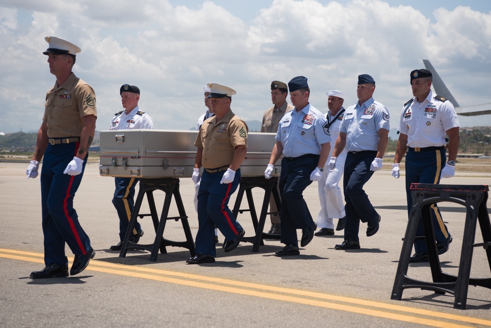 24-1PG Repatriation Ceremony