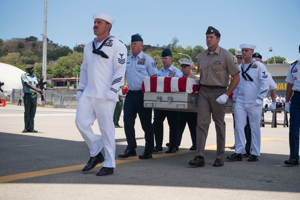 24-1PG Repatriation Ceremony
