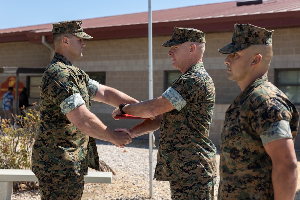 Marine Awarded Navy and Marine Corps Medal