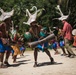 Welcome Ceremony in PNG Village