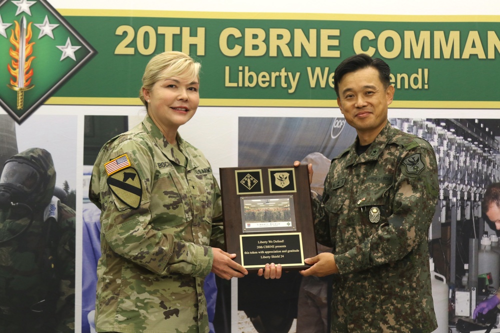 Premier US Army CBRNE Command hosts South Korean counterparts for exercise