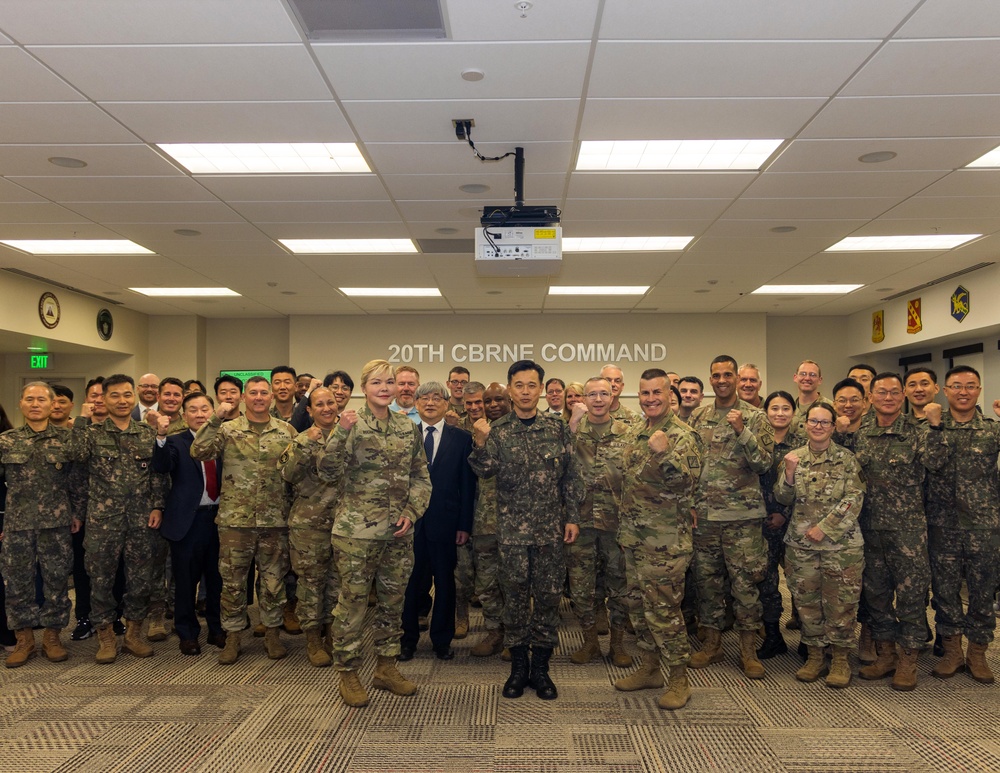 Premier US Army CBRNE Command hosts South Korean counterparts for exercise