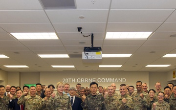 Premier US Army CBRNE Command hosts South Korean counterparts for exercise