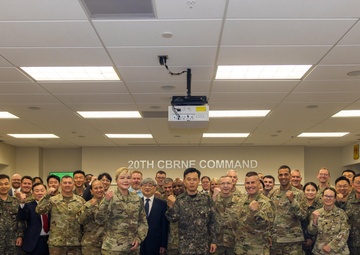 Premier US Army CBRNE Command hosts South Korean counterparts for exercise
