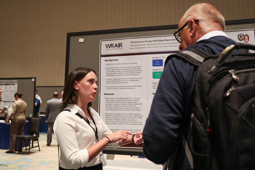 WRAIR showcases research at MHSRS