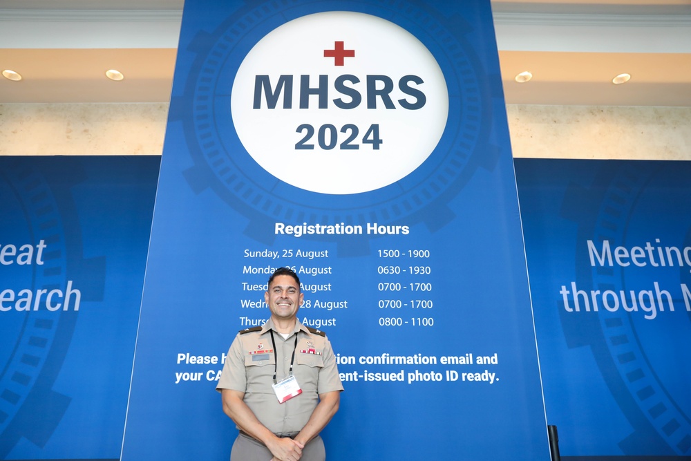 WRAIR showcases research at MHSRS