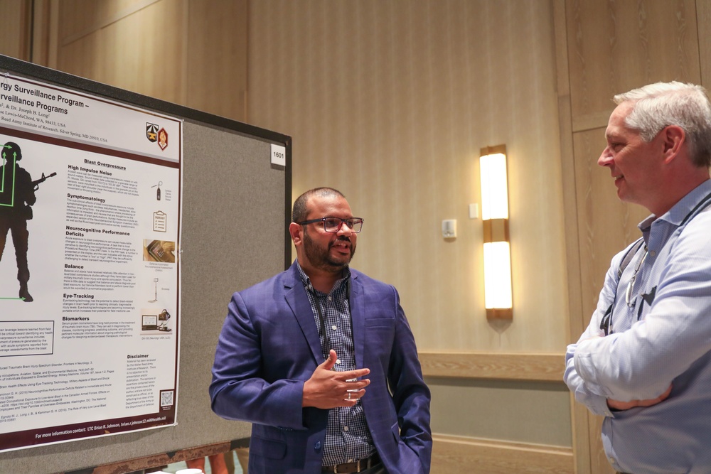 WRAIR showcases research at MHSRS