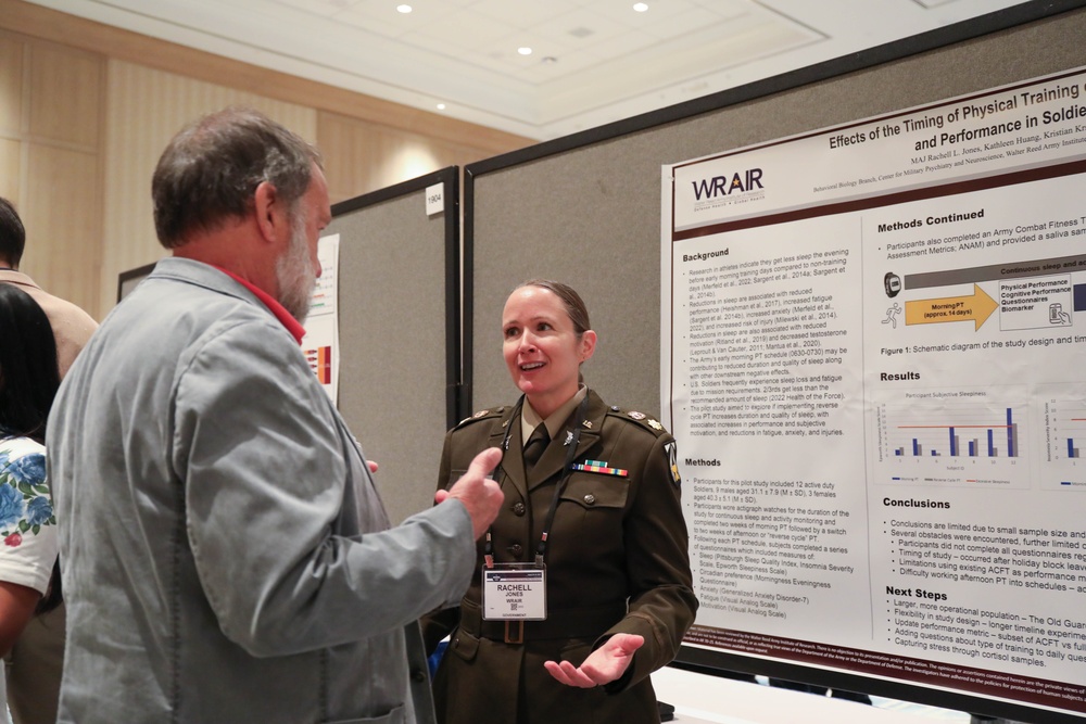 WRAIR showcases research at MHSRS