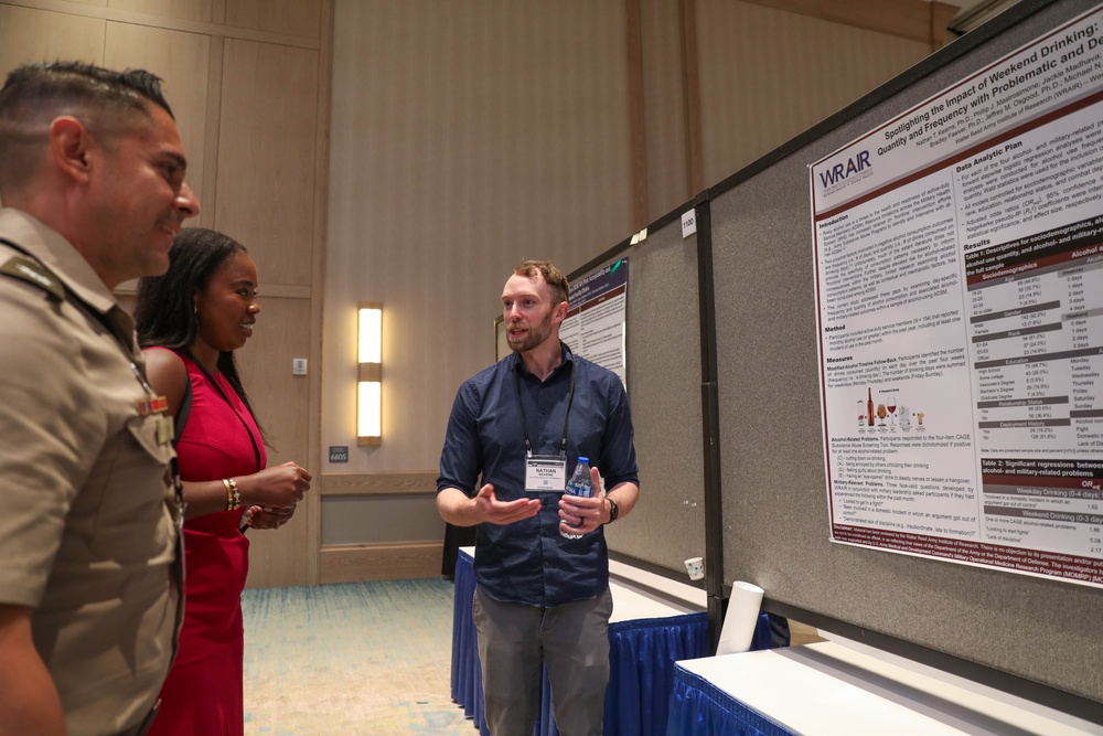 WRAIR showcases research at MHSRS