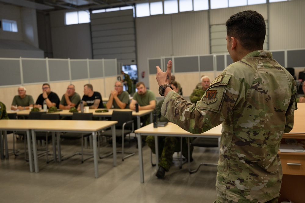 Maryland Airmen provide convoy training to logistics counterparts in Estonia