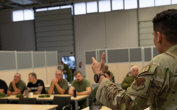 Maryland Airmen provide convoy training to logistics counterparts in Estonia