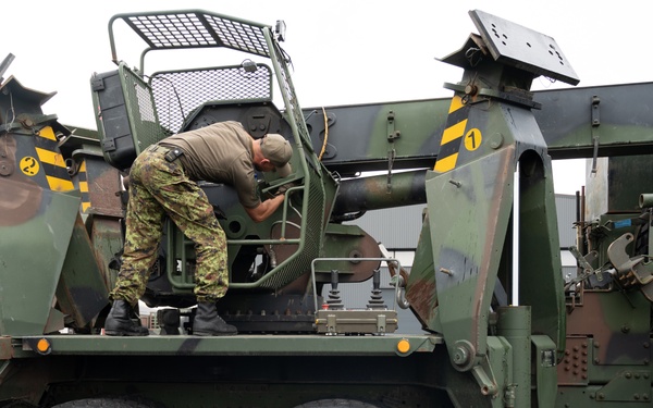 Maryland Airmen provide convoy training to logistics counterparts in Estonia