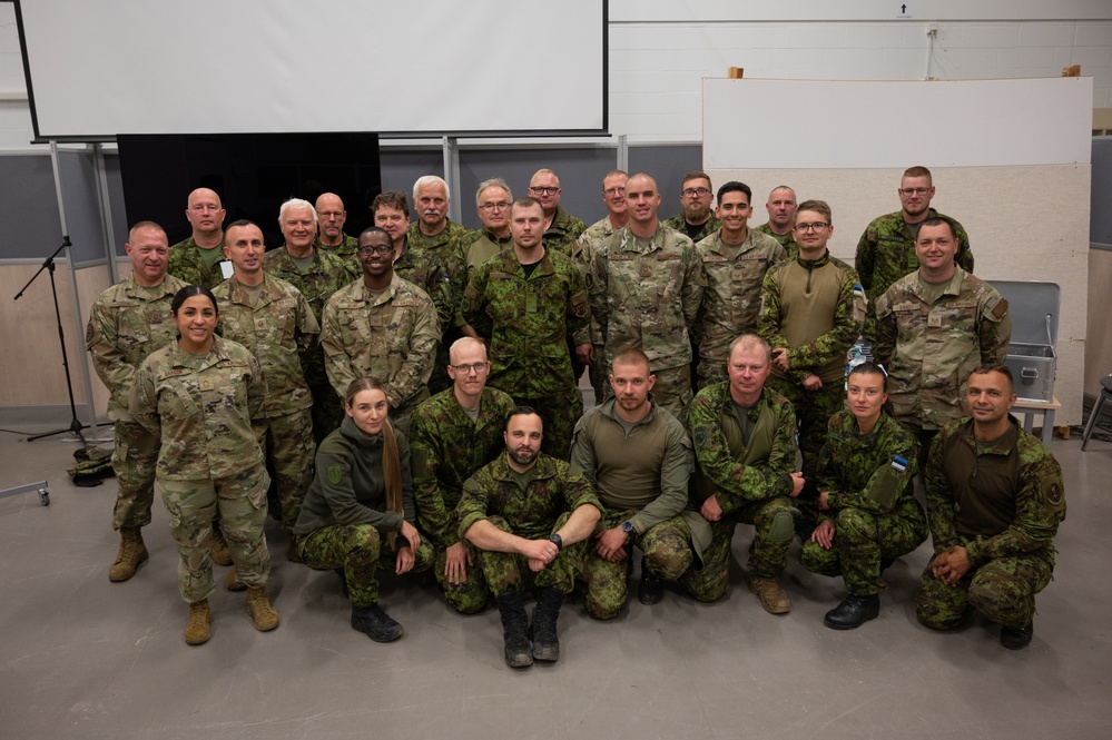 Maryland Airmen provide convoy training to logistics counterparts in Estonia