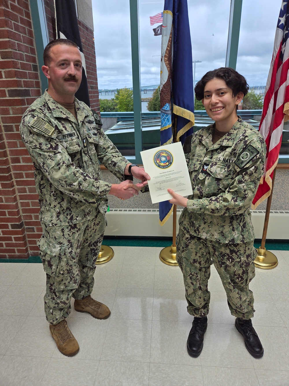 HM3 Mendez Delago shipmate of the month