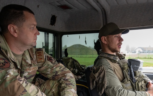 Maryland Airmen provide convoy training to logistics counterparts in Estonia