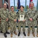 HM3 Mendez Delgado with her department.