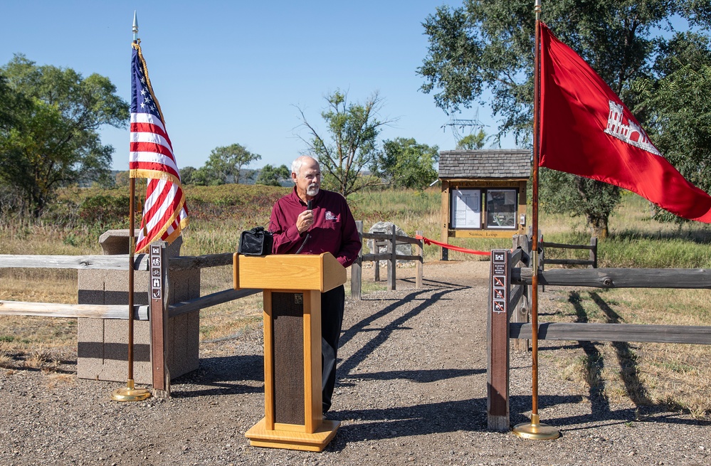 Fort Randall trail dedication honors beloved employee