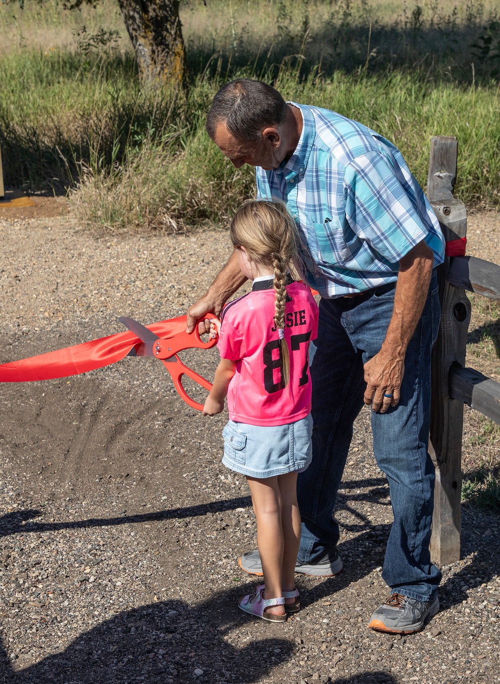 Fort Randall trail dedication honors beloved employee