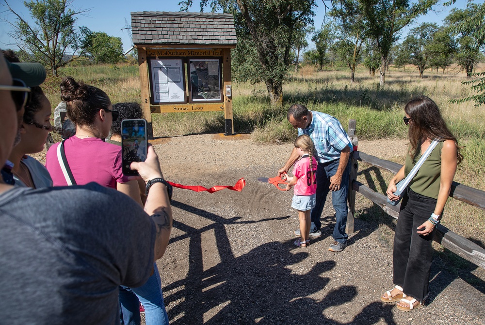 Fort Randall trail dedication honors beloved employee