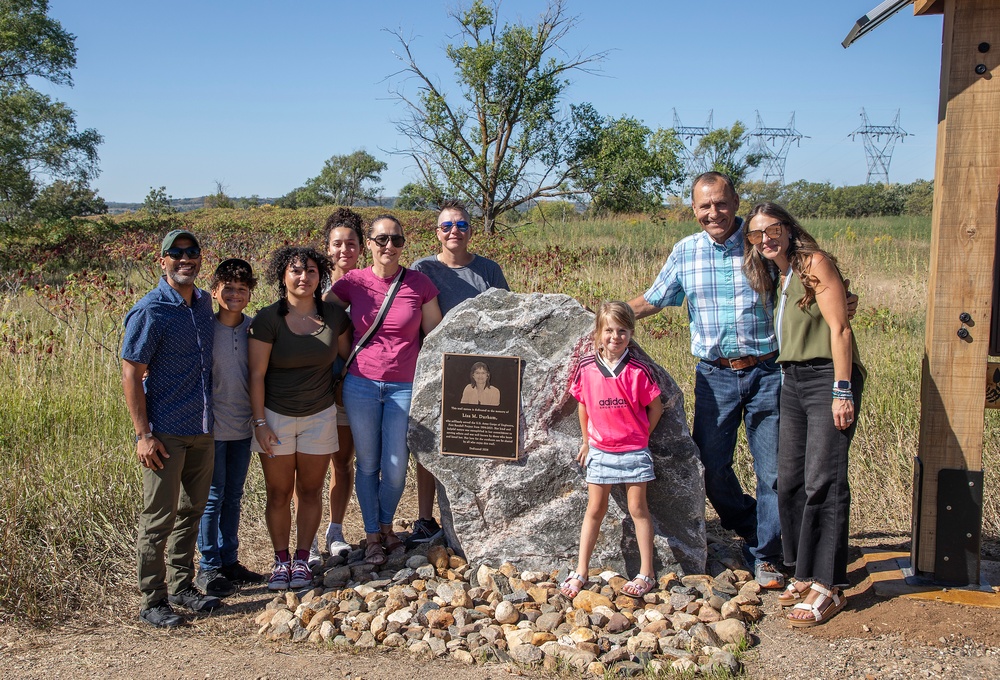 Fort Randall trail dedication honors beloved employee