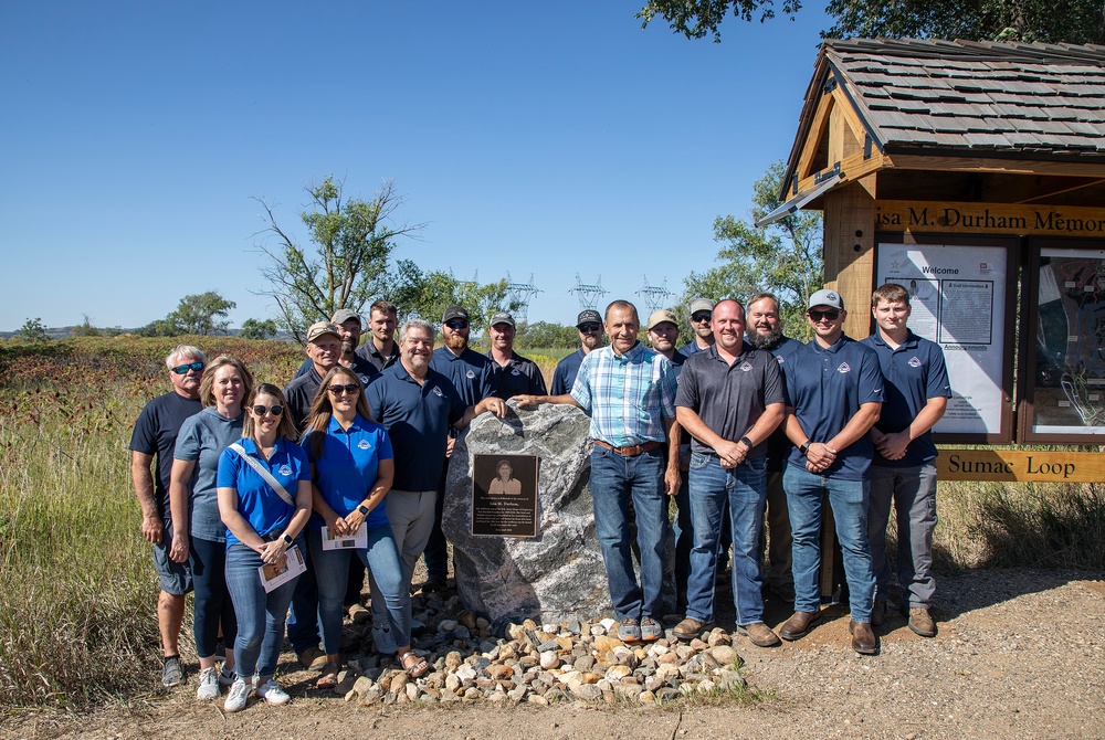 Fort Randall trail dedication honors beloved employee