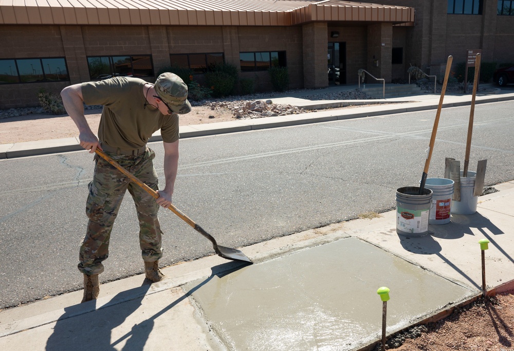 161st Civil Engineering Squadron keeps up base infrastructure