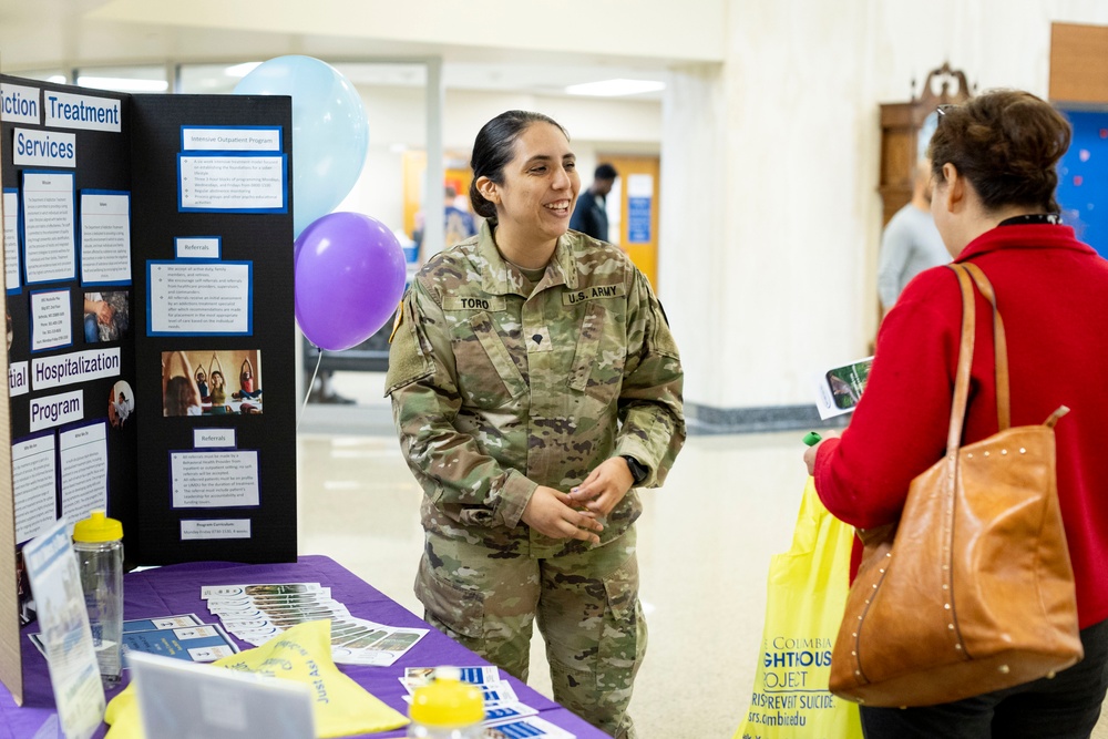 Walter Reed National Military Medical Center Hosts Mental Health and Suicide Awareness Outreach Day