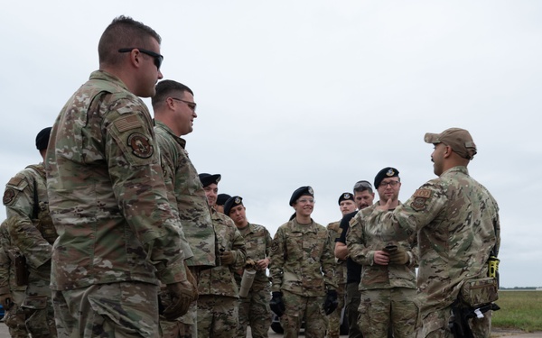 436th SFS executes smoke grenade training