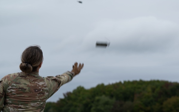 436th SFS executes smoke grenade training