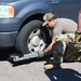 161st Logistics Readiness Squadron train on towing vehicles