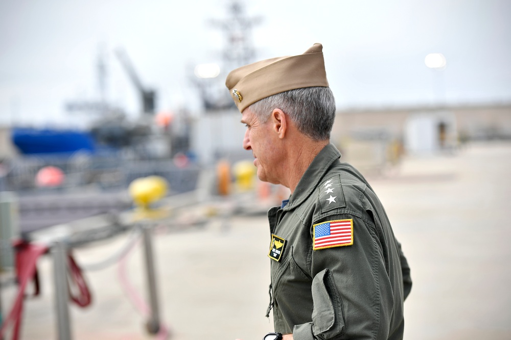 Adm. Koehler tours Naval Base Ventura County