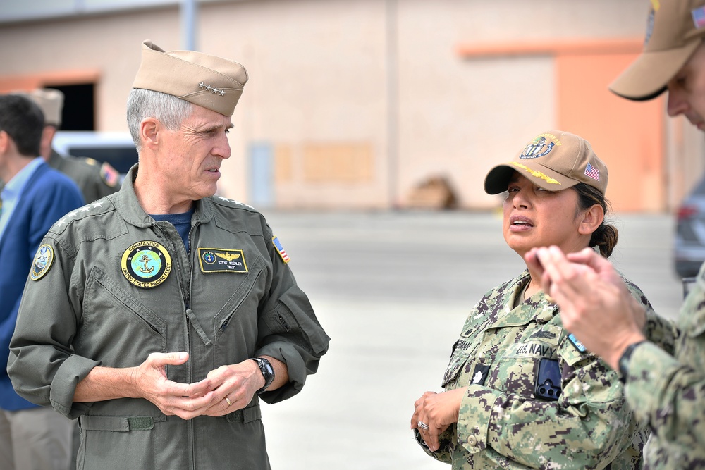 Adm. Koehler tours Naval Base Ventura County