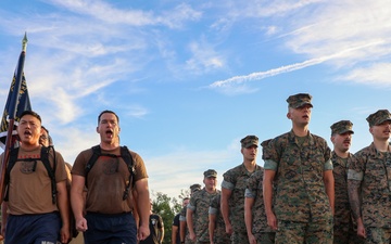 USS Carney Sailors Finish Chief Initiation at Marine Facility in Florida