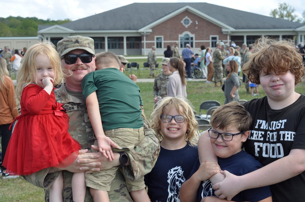 Indiana National Guard soldiers with 38th ID say goodbye to family, friends, peers