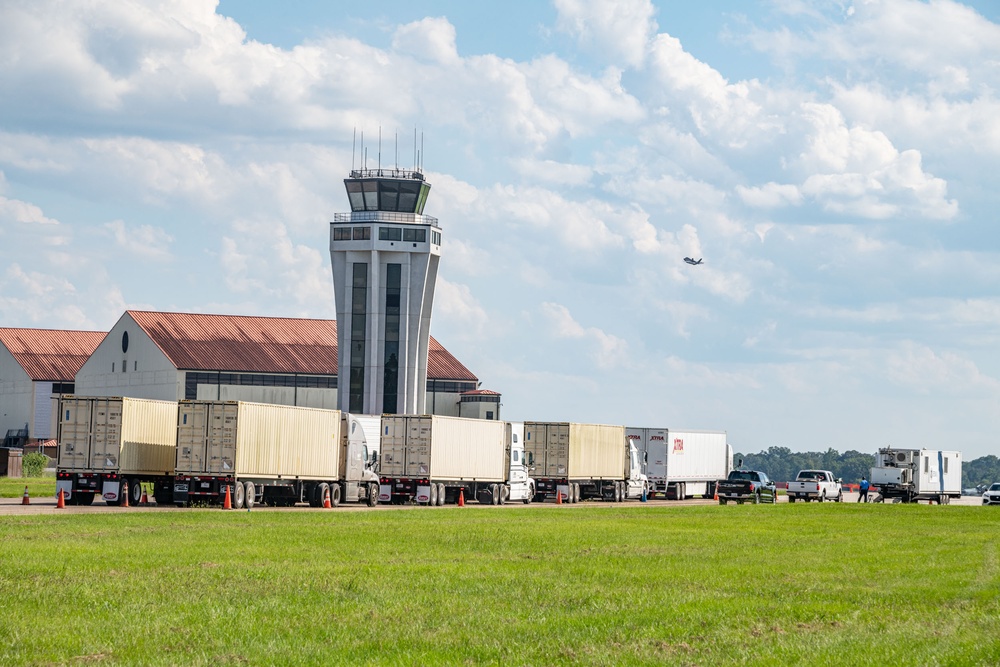 2024 FEMA Response at Maxwell Air Force Base Preparing for Hurricane Helene