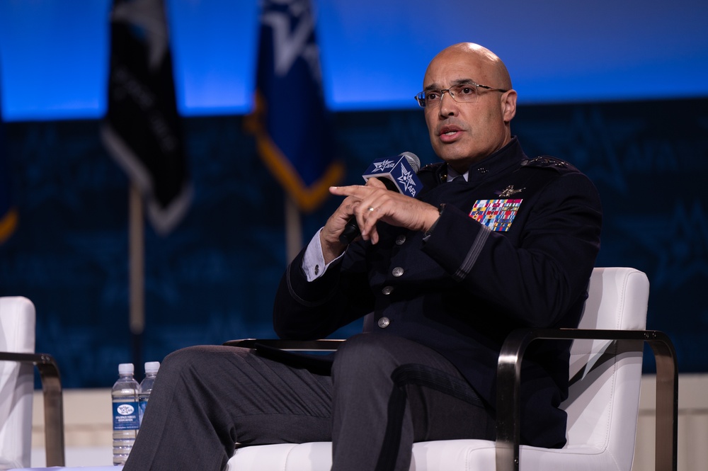 Space Operations Command Leaders Talk Great Power Competition at AFA