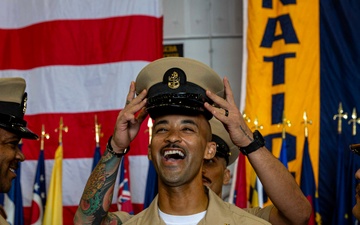 Abraham Lincoln hosts a 2024 chief pinning ceremony