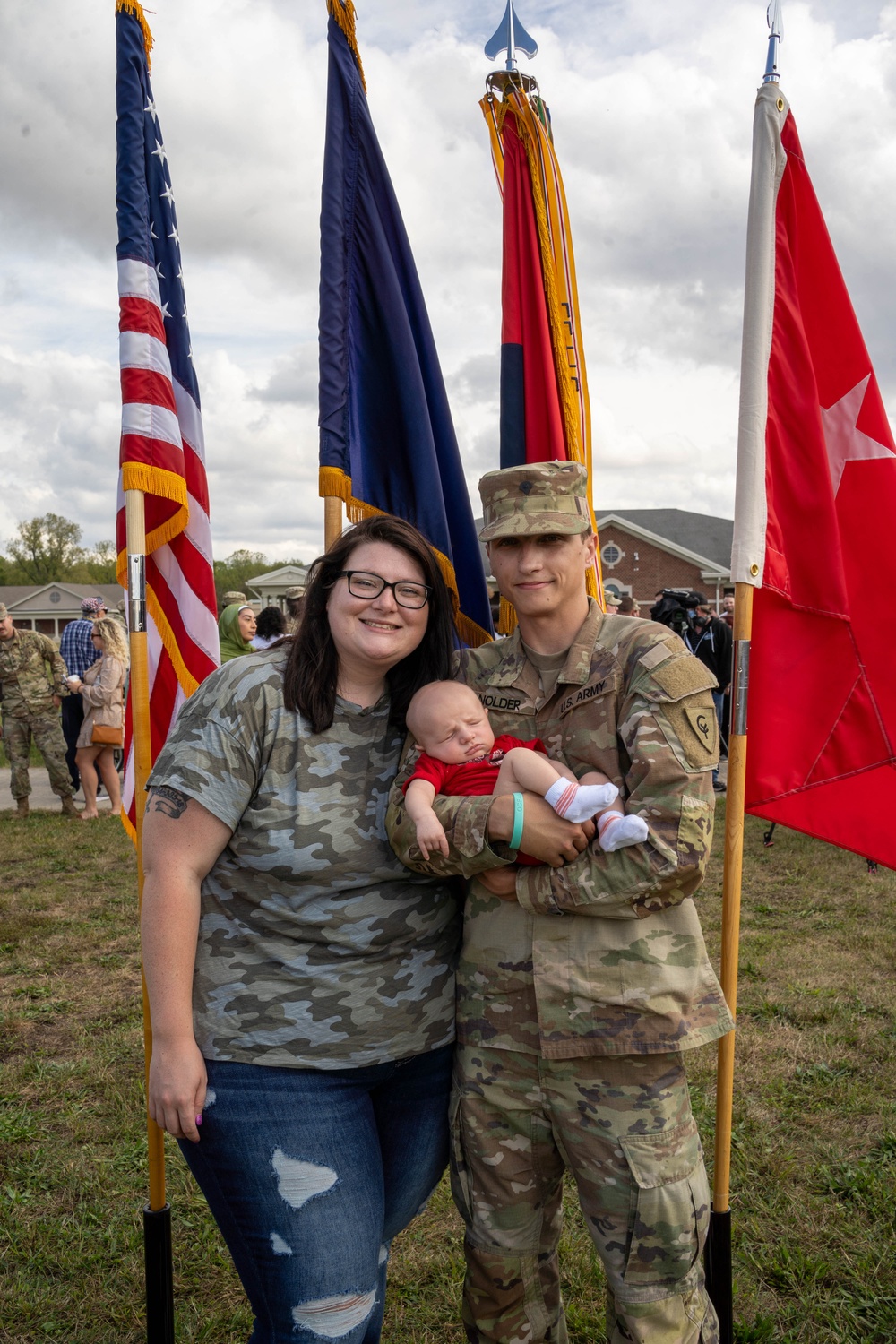 Indiana National Guard soldiers with 38th ID say goodbye to family, friends, peers