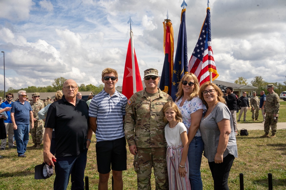 Indiana National Guard soldiers with 38th ID say goodbye to family, friends, peers