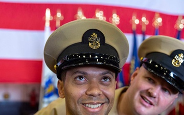 Abraham Lincoln hosts a 2024 chief pinning ceremony